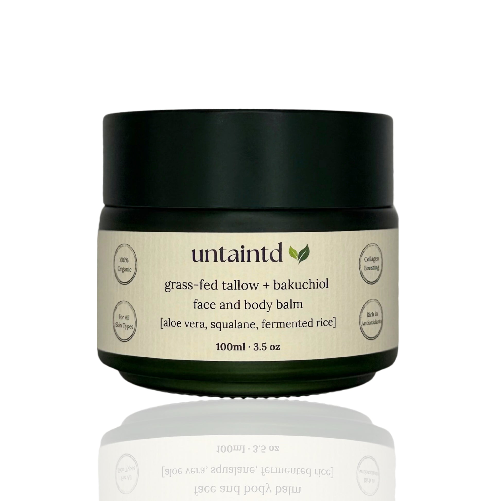 Untaintd® Grass-Fed Tallow + Bakuchiol Face & Body Balm
